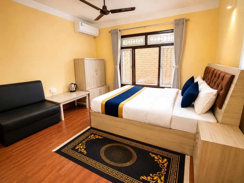 Deluxe Room (AC) - Hotel Sherpa Soul Thamel Kathmandu